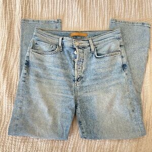 High Rise Straight Leg Jeans